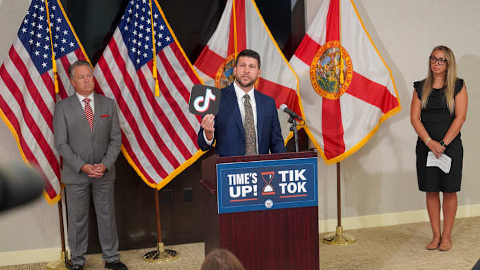 Florida AG James Uthmeier sues TikTok alleging it deceives parents about safety, violates HB3