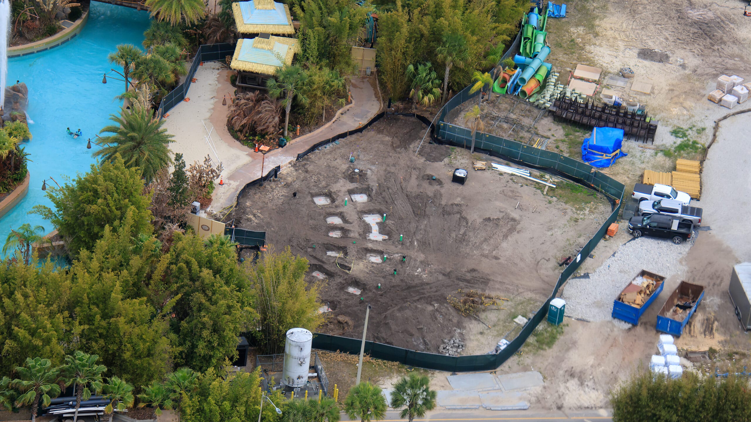 Volcano Bay Cabana Construction Nearing Completion at Universal Orlando Resort