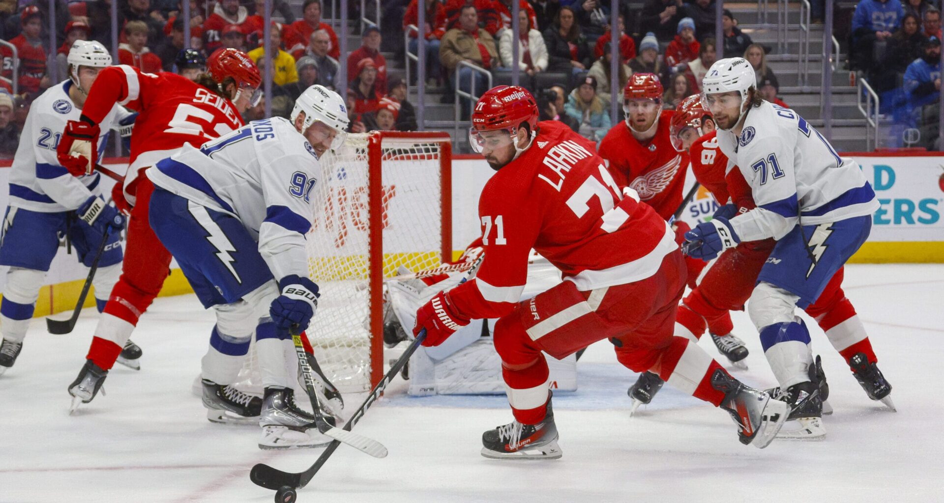 Let’s talk about Dylan Larkin and the Tampa Bay Lightning