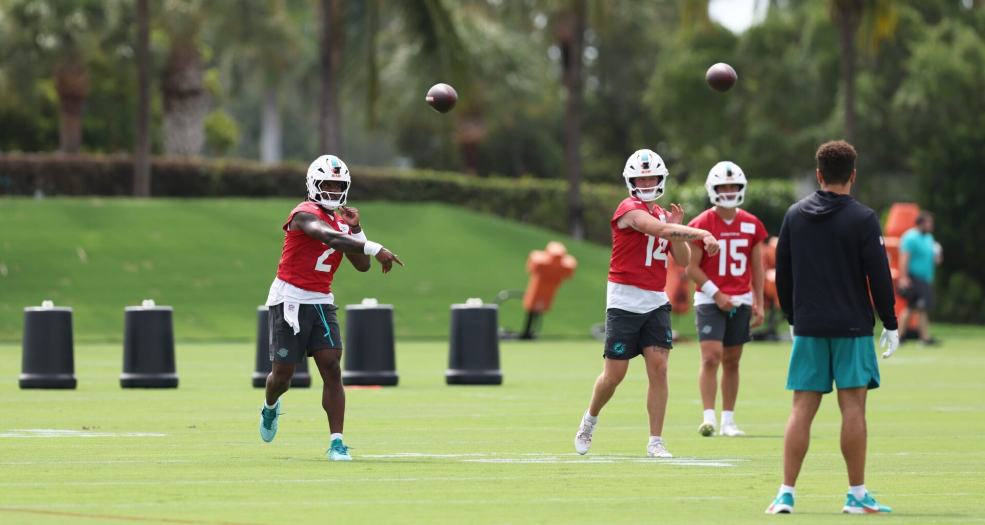The latest assessment of the Miami Dolphins' spring work could be a great sign for one of the team's biggest questions