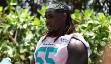 Three wins for the Miami Dolphins in their new contract extension with OL Aaron Brewer
