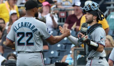 Sandy Alcantara reaches 1,000 career strikeouts as Marlins reach .500 - Marlins