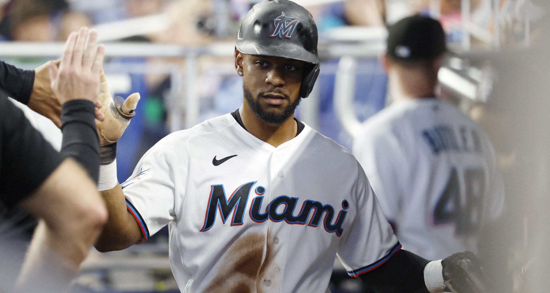 Otto Lopez first in MLB to reach 100 hits as Marlins are back over .500 - Marlins