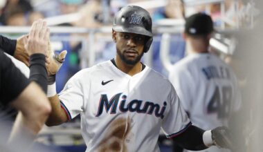 Otto Lopez first in MLB to reach 100 hits as Marlins are back over .500 - Marlins