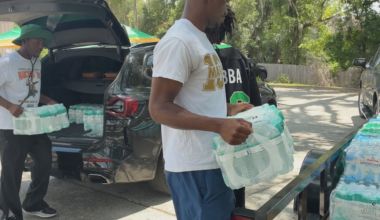 Annual water bottle drive aims to keep students hydrated during Marching 100 band camp