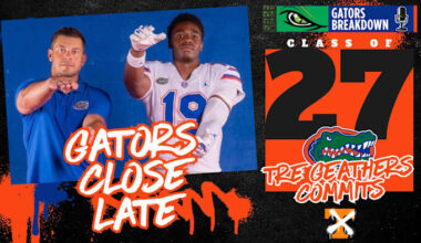 Florida Closes Late AGAIN: The Gators Stole Tre Geathers Right From Tennessee + 2027 Class Updates