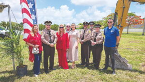 Village breaks ground for new Veterans Park