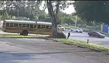Video shows child on scooter crashing into M-DCPS bus in NW Miami-Dade – NBC 6 South Florida