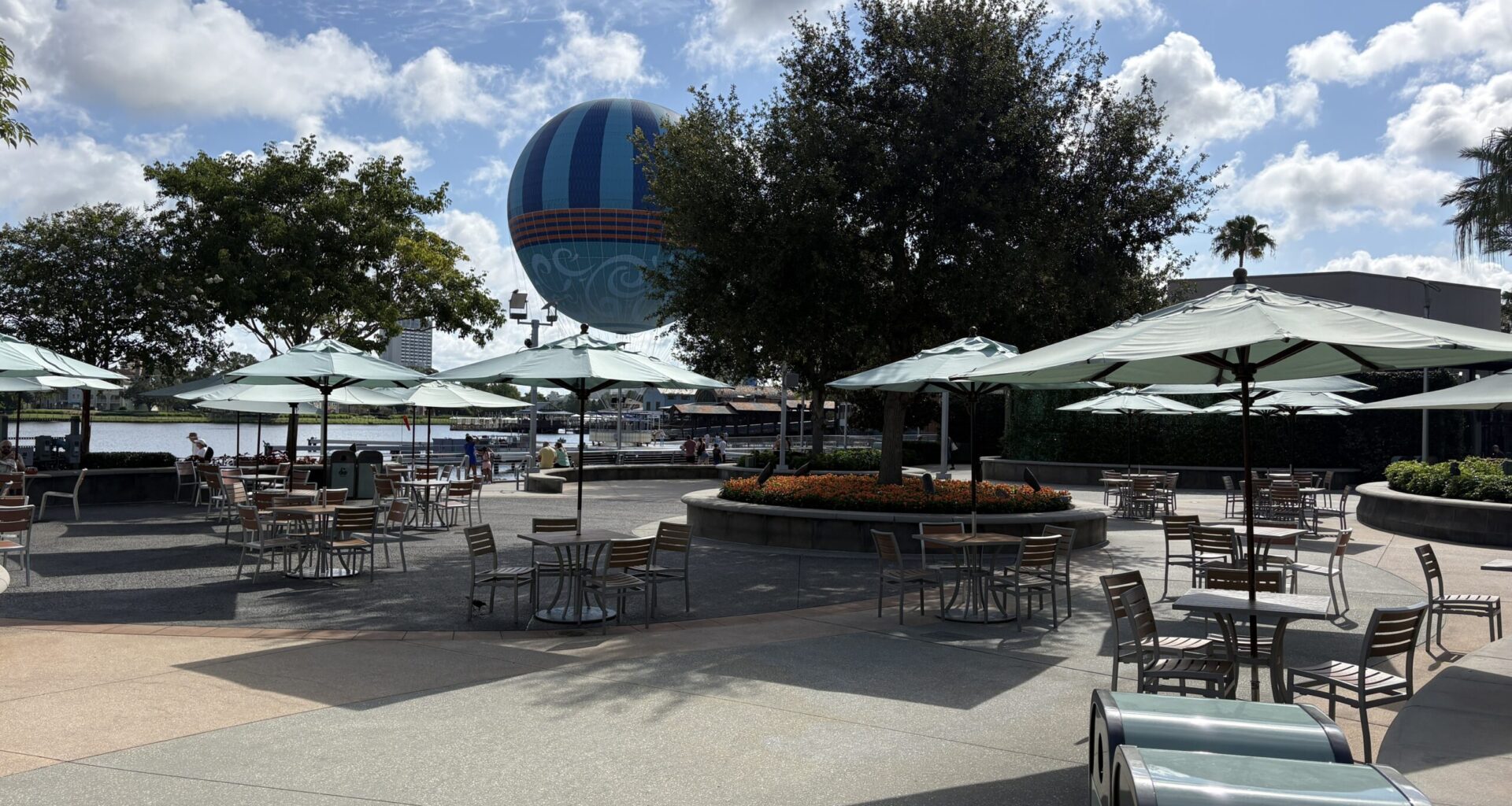 Disney Springs has quickly found a new use for the former Food Truck park, adding some much-needed respite for many nearby counter-service locations.