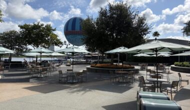 Disney Springs has quickly found a new use for the former Food Truck park, adding some much-needed respite for many nearby counter-service locations.