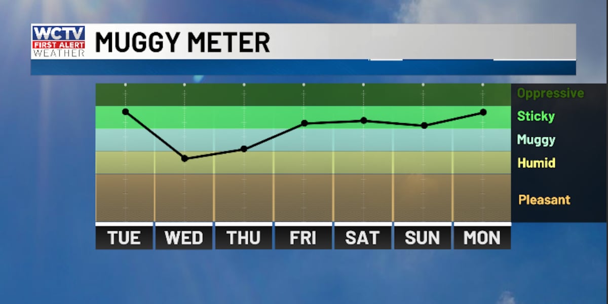 First Alert Daily: Lower humidity creeps in for midweek