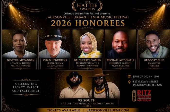 Jacksonville Urban Film & Music Festival runs Thursday through Saturday at Ritz Theatre