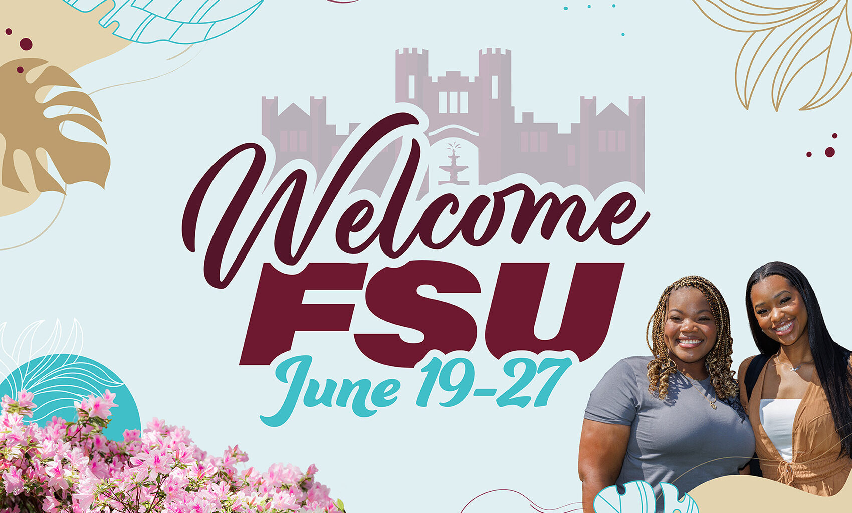 Summer 2026 Welcome FSU logo.