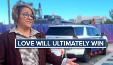 'Love will ultimately win': Faith leaders and community gather as Pulse nightclub comes down