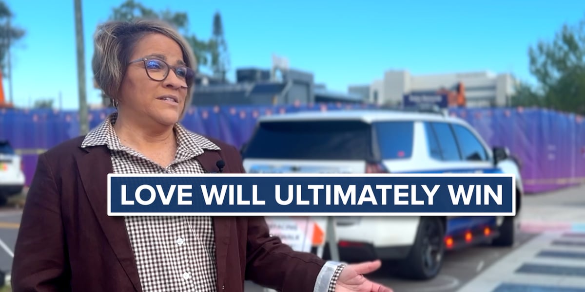 'Love will ultimately win': Faith leaders and community gather as Pulse nightclub comes down