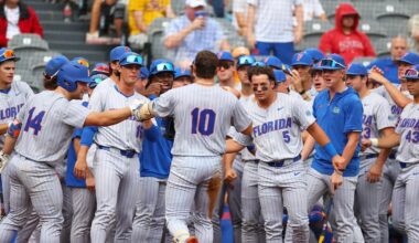 Florida’s baseball season ends with a shocking thud after UF fails to win its regional, 10-2