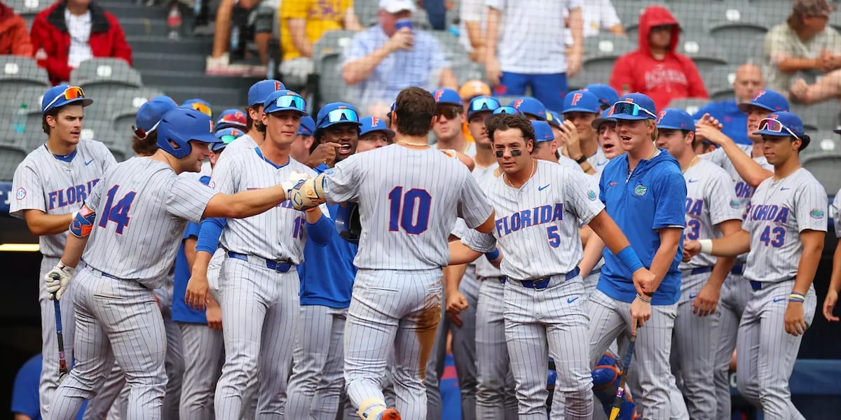 Florida’s baseball season ends with a shocking thud after UF fails to win its regional, 10-2
