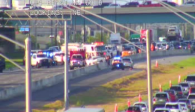 Crash shuts down I-4 westbound in Orange county tourist area
