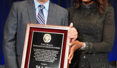 Ted Yates and Sia Baker-Barnes