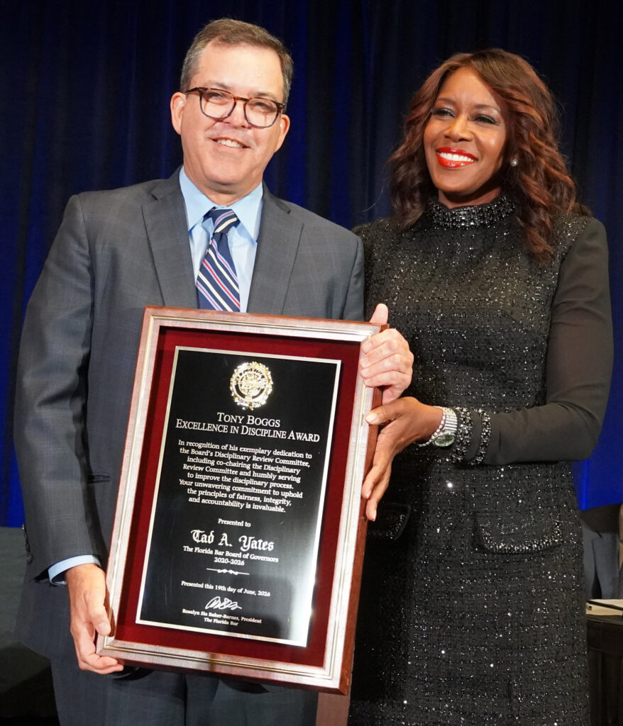Ted Yates and Sia Baker-Barnes