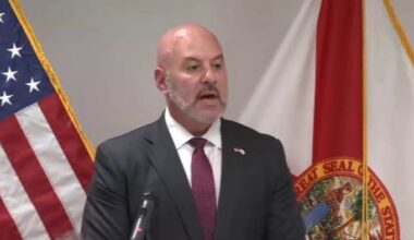 Florida CFO hosts news conference in Jacksonville Beach