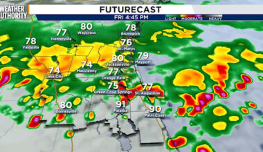 More rain, heat, and storms into this afternoon and evening