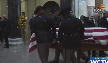 Former Florida Chief Justice lying in state
