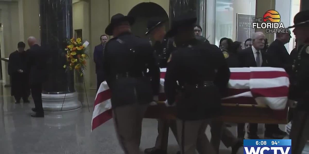 Former Florida Chief Justice lying in state