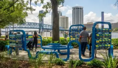 A Cappella public art Jacksonville Florida