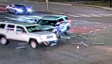Video shows moment of impact from deadly crash involving Orlando police officer