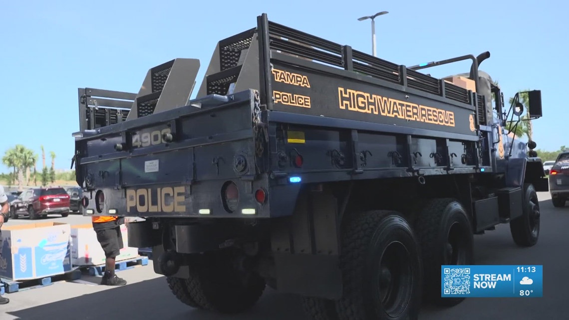 Cereal for Summer: Tampa Police drops off hundreds of boxes Friday