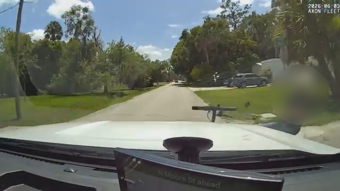 VIDEO: 15-year-old on e-bike crashes into Florida deputy patrol car