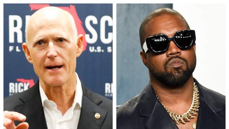 Rick Scott warns Tampa Sports Authority over ‘antisemite Kanye West’ concert