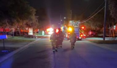 Industrial fire breaks out at car warehouse in Pinellas County
