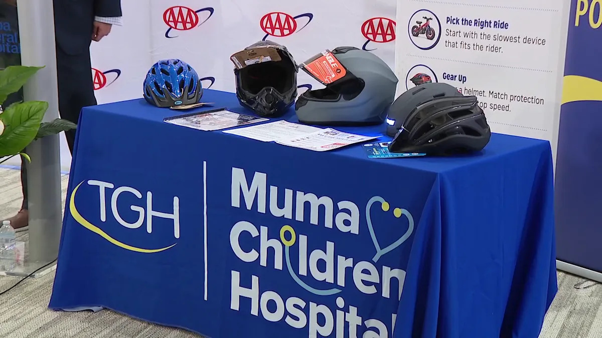 AAA, TGH launch safety campaign after Tampa doctors report surge in serious e-bike injuries