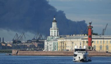 Ukraine targets St Petersburg as ‘Putin’s Davos’ gets underway
