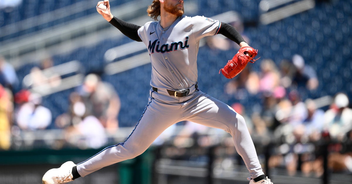 Miami Marlins complete a 3-game sweep in Washington with a 4-1 win over the Nationals