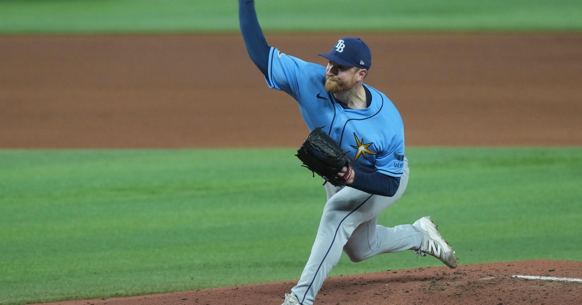 Tampa Bay Rays beat the Miami Marlins in game 1 of the series, with a score of 6-0