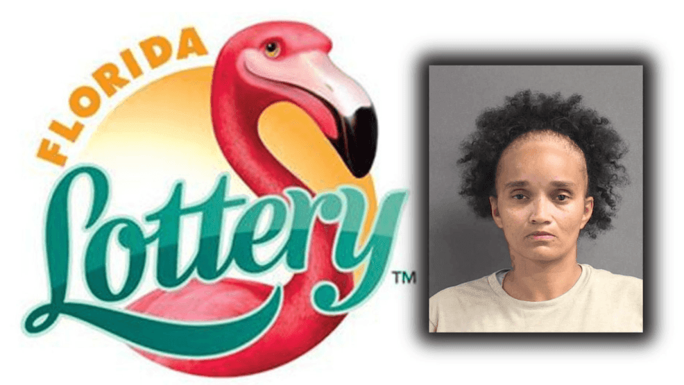 Tameka Lashon Hall, 40, was arrested June 15 and charged with grand theft, according to an arrest affidavit from the Volusia Sheriff’s Office. (Florida Lottery, VSO)