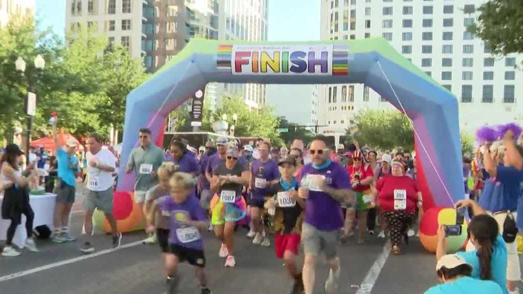 Community Rainbow Run honors Pulse victims, raises funds for permanent memorial