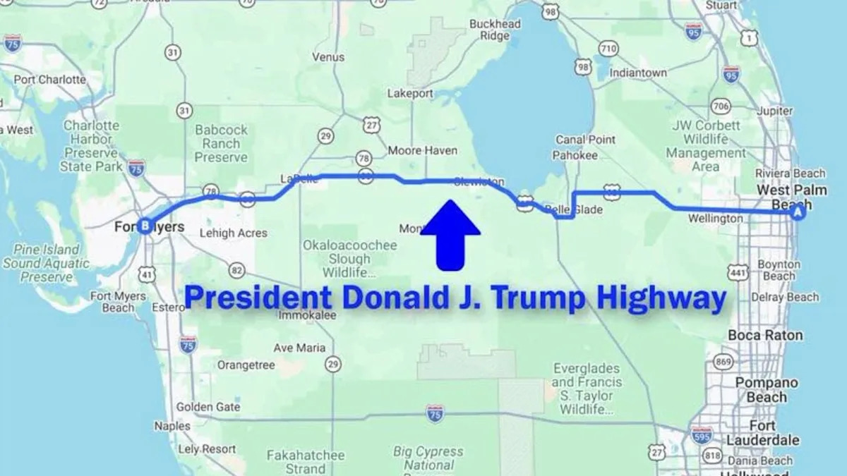 Florida's "Trump Highway" Is About to Become a Reality