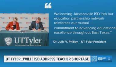 UT Tyler partners with Jacksonville ISD to support educators
