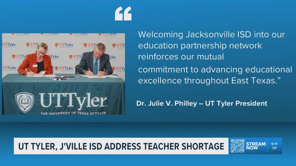 UT Tyler partners with Jacksonville ISD to support educators