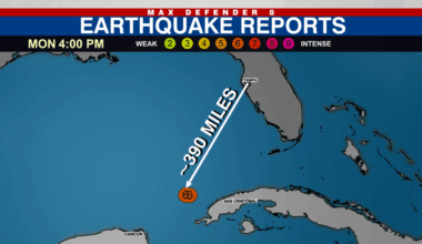 Tampa Bay residents report shaking during earthquake in Cuba