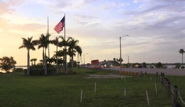 Cape Coral to raise flag of new 250 ft. flagpole at Bernice Braden Park on July 4