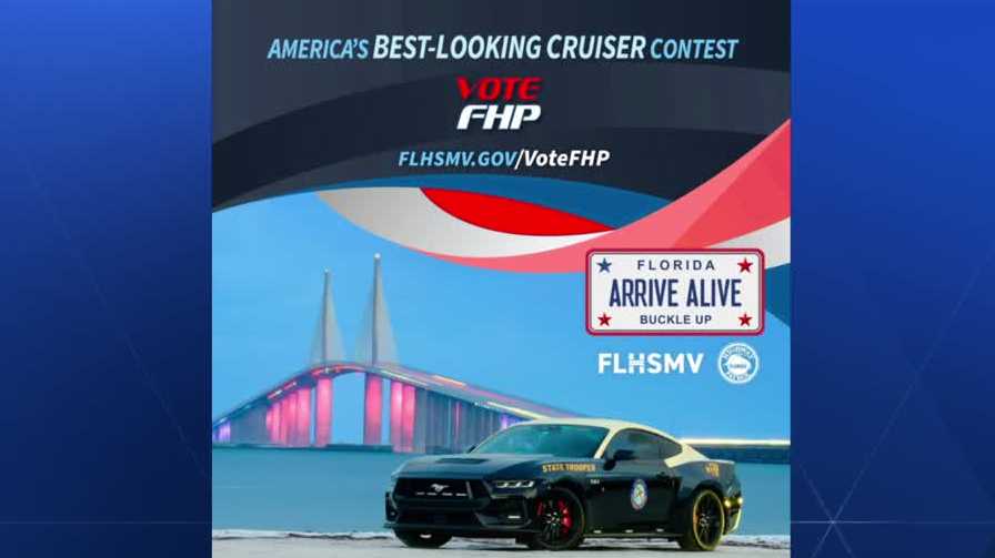 Florida Highway Patrol aims to defend best-looking cruiser title