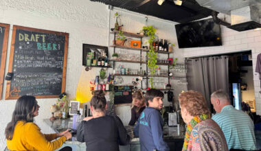 People inside a bar