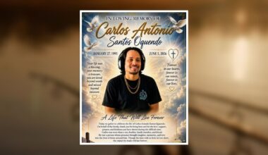 Carlos Antonio Oquendo-Santos Obituary June 5, 2026
