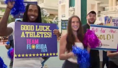 Special Olympics Florida athletes depart from Orlando
