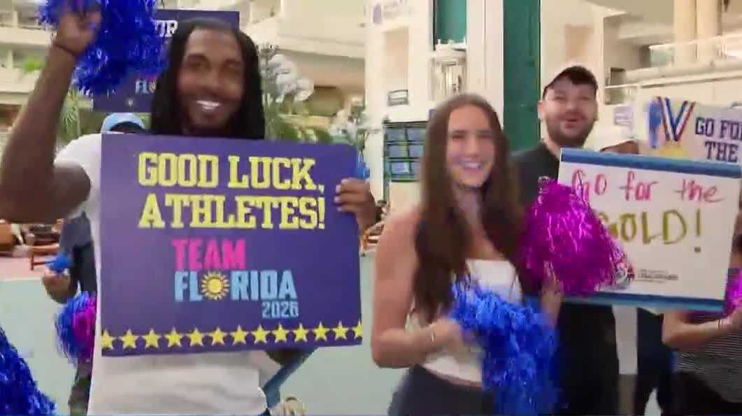 Special Olympics Florida athletes depart from Orlando